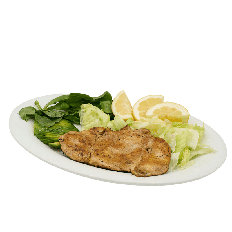 Pollo Plancha con Ensalada Verde