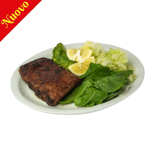 Costillar con Ensalda Verde